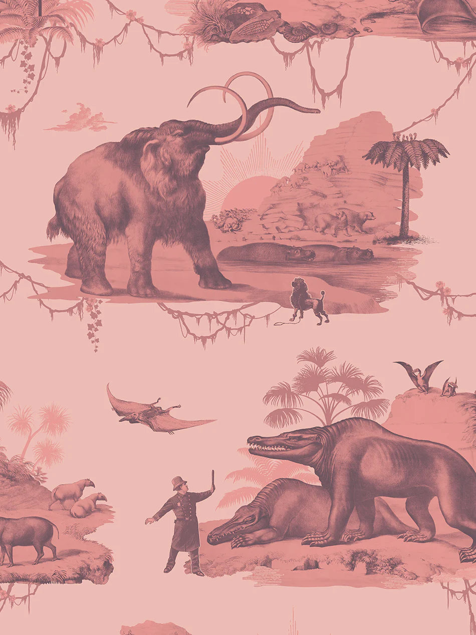 Extinctopia 'Volcanic Sunset' Wallpaper