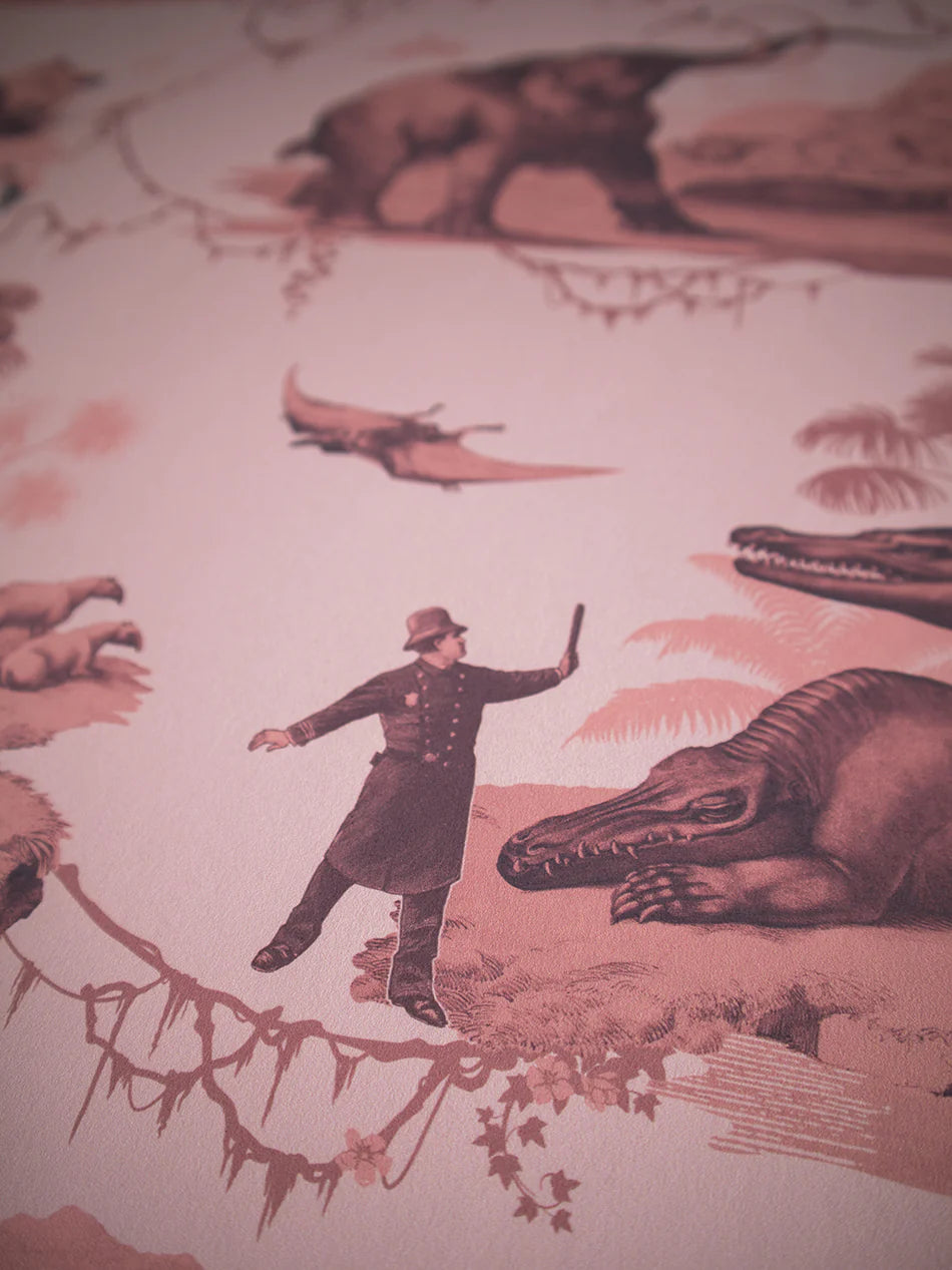 Extinctopia 'Volcanic Sunset' Room Wallpaper