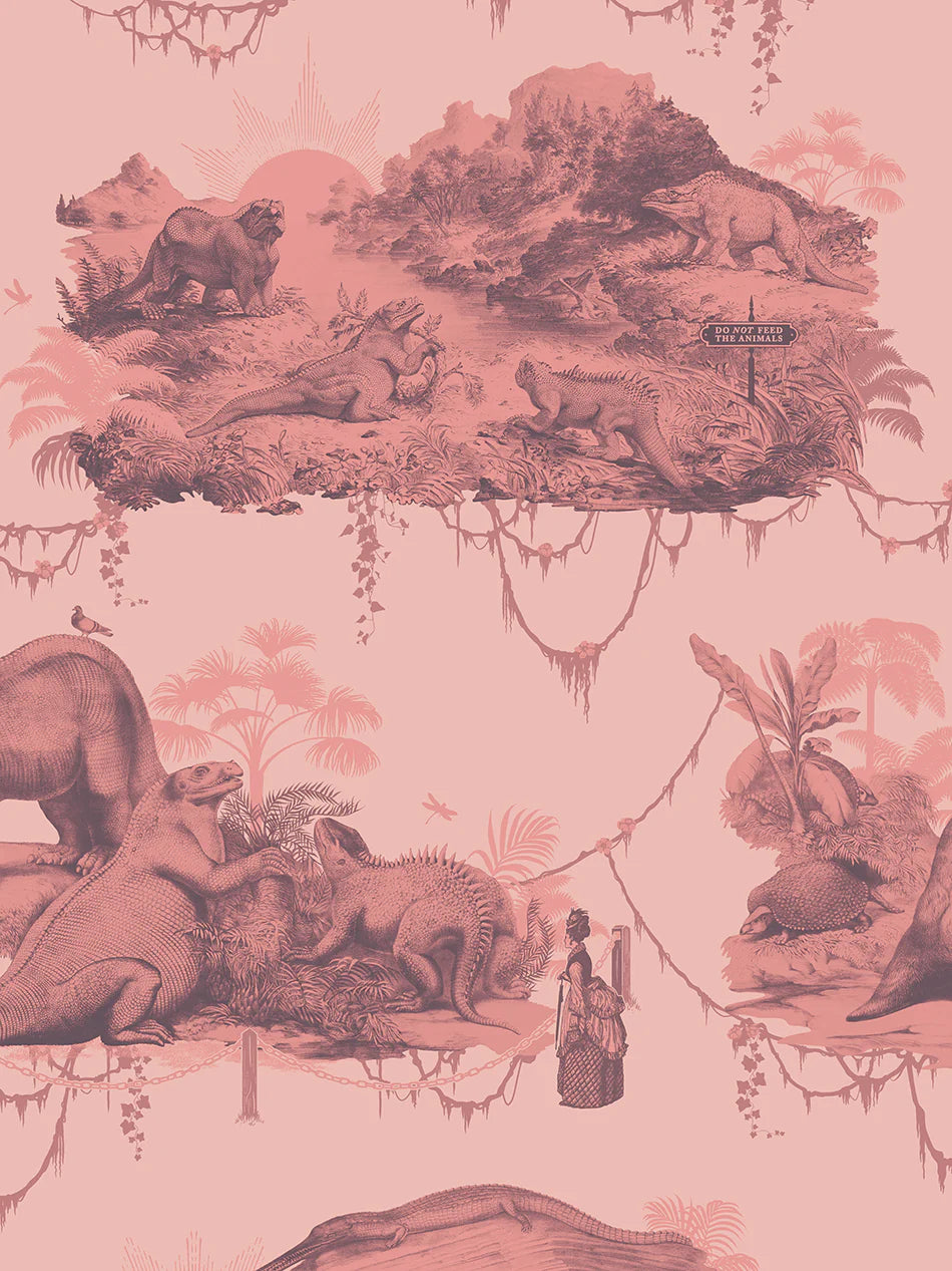 Extinctopia 'Volcanic Sunset' Wallpaper