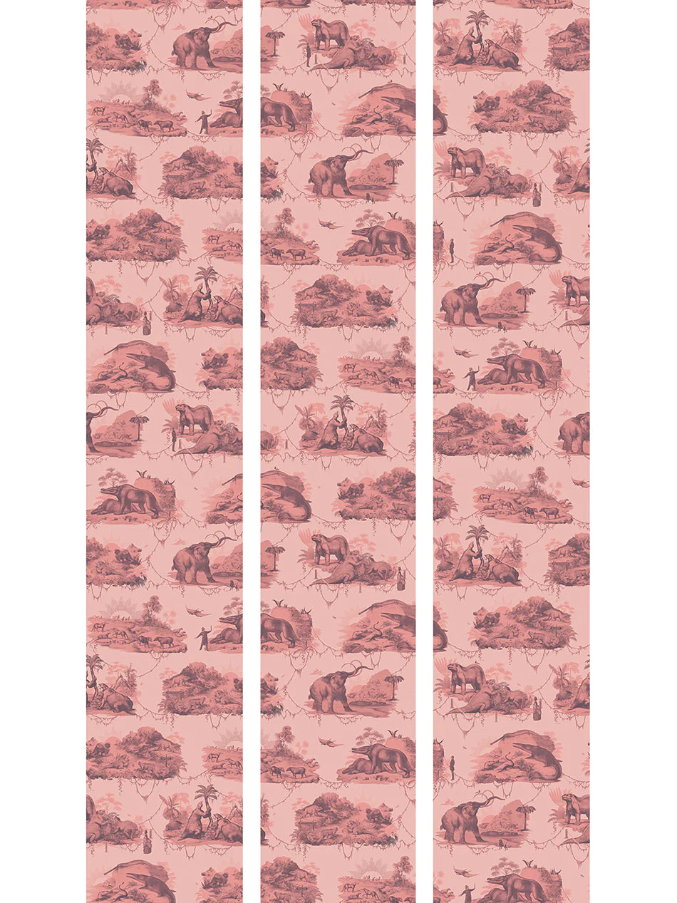 Extinctopia 'Volcanic Sunset' Wallpaper