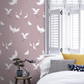 Egret Wallpaper - Powder - Petronella Hall