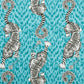 Tigris Cotton Satin Fabric - Teal - Emma J Shipley