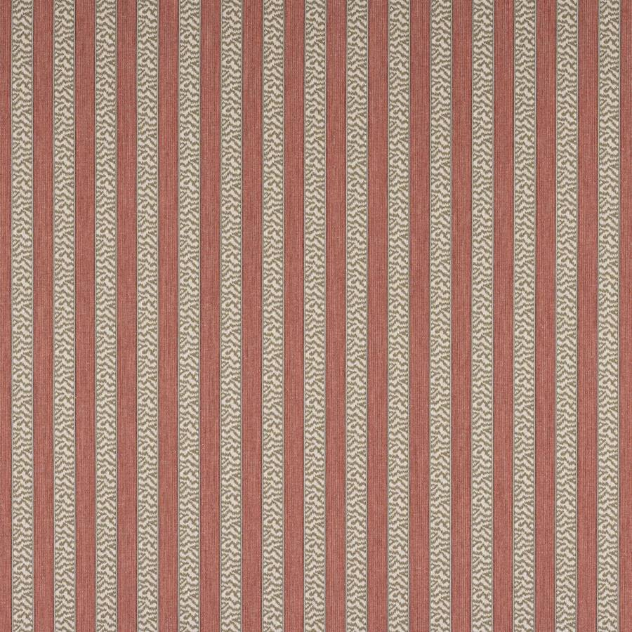 Tilney Stripe Fabric - Orange - Colefax and Fowler