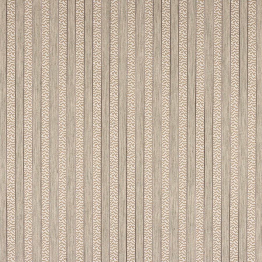 Tilney Stripe Fabric - Sand - Colefax and Fowler