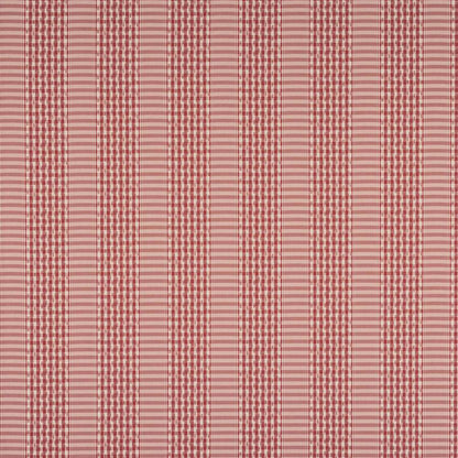 Langham Check Fabric - Red - Colefax and Fowler