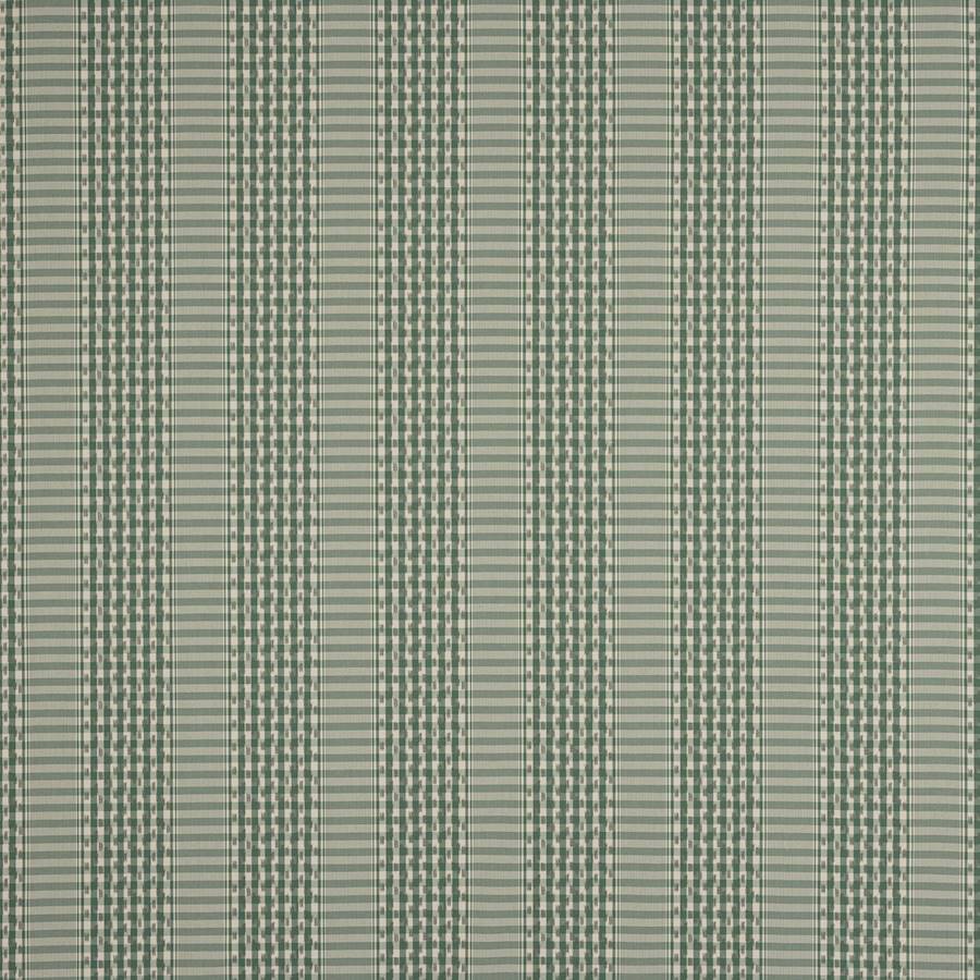 Langham Check Fabric - Green - Colefax and Fowler