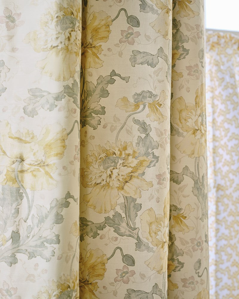 Rosalie Fabric - Yellow - Colefax and Fowler