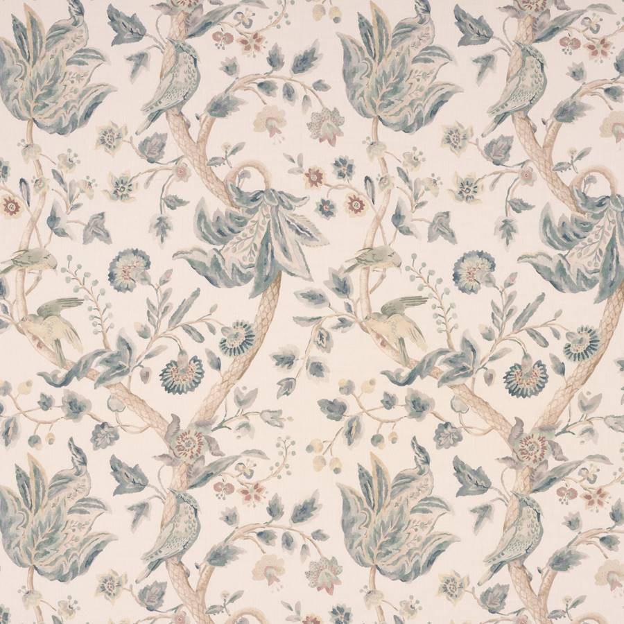 Durlston Fabric - Blue - Colefax and Fowler