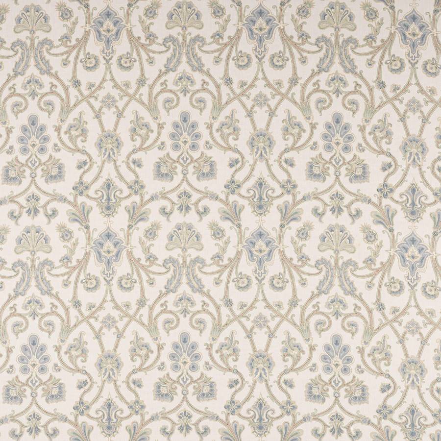 Furley Fabric - Teal - Colefax and Fowler