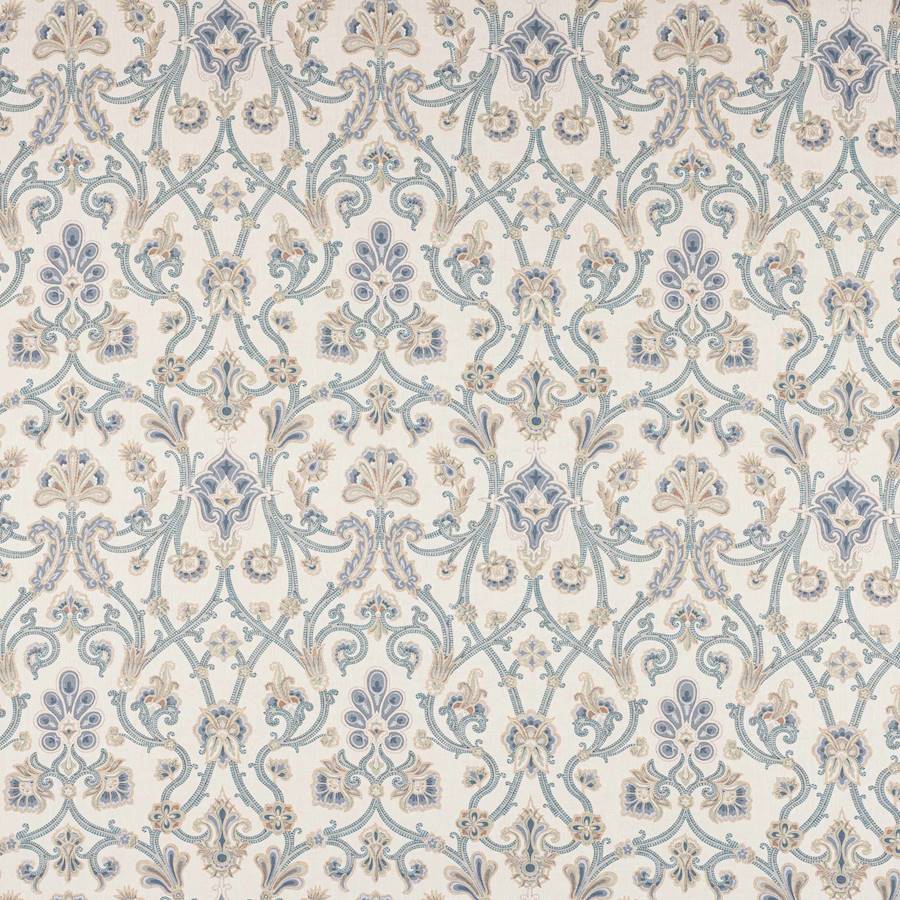 Furley Fabric - Blue - Colefax and Fowler