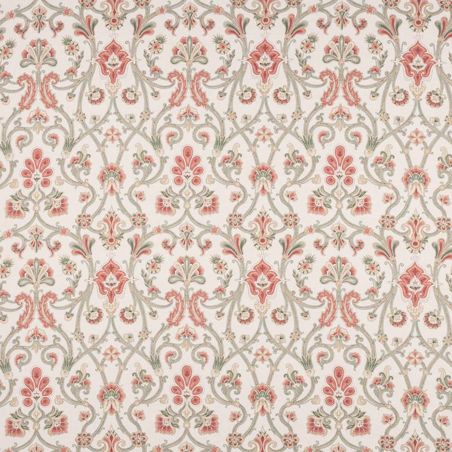 Furley Fabric - Pink - Colefax and Fowler