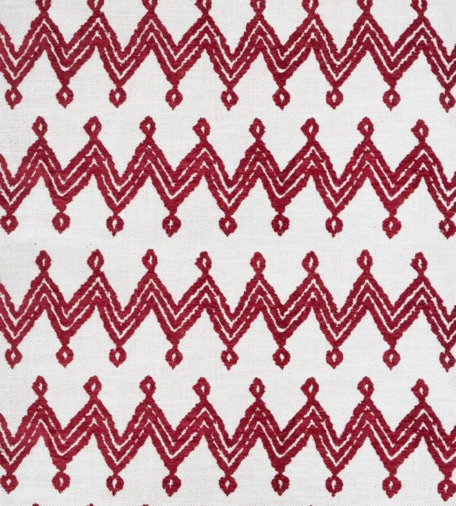 Navajo Fabric - Red - Gaston y Daniela