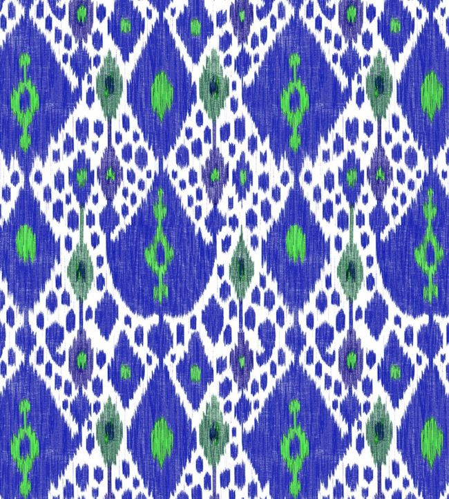 Ikat Fabric - Blue - Gaston y Daniela