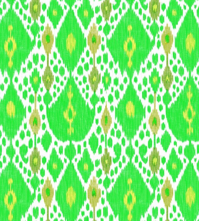 Ikat Fabric - Green - Gaston y Daniela