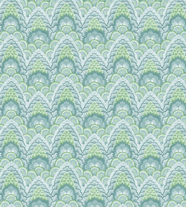 Ganges Fabric - Teal - Gaston y Daniela