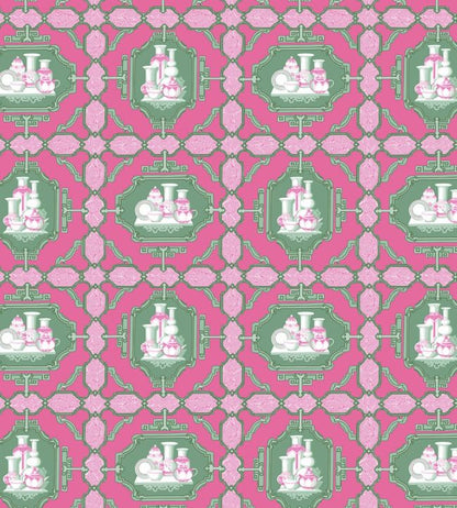 Porcelanas Fabric - Pink - Gaston y Daniela