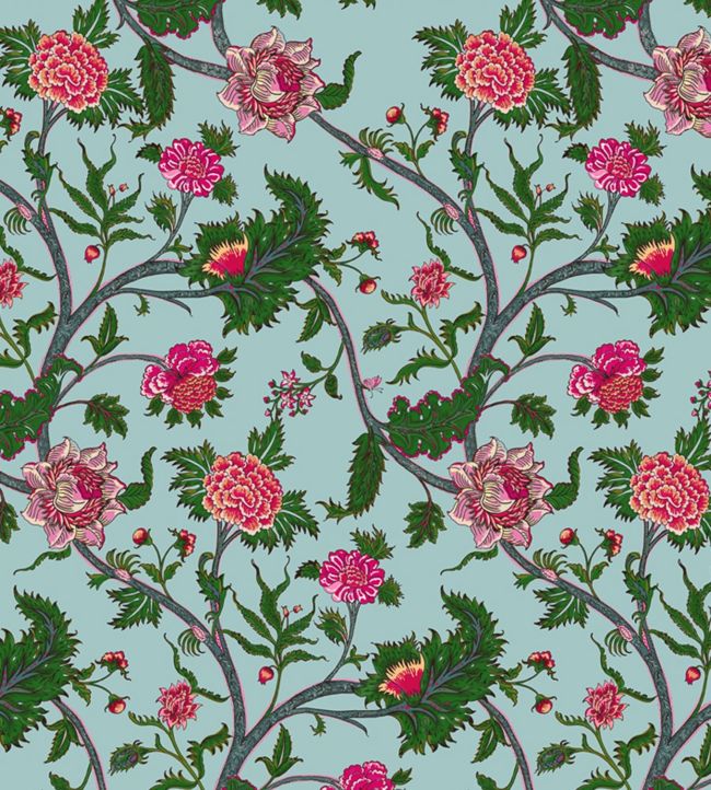 Palampore Fabric – Lionheart Wallpaper