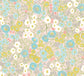 Flora Wallpaper - Blush & Lime - Ohpopsi