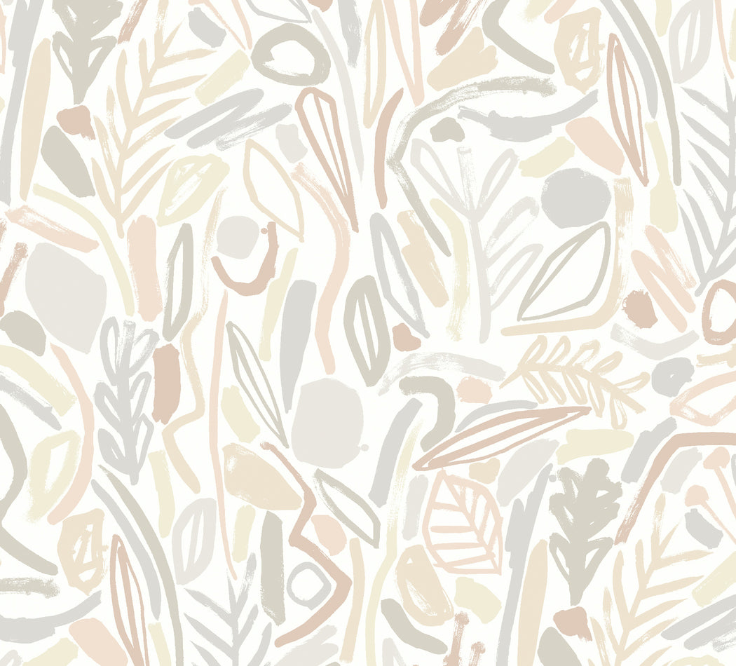Verdure Wallpaper - Parchment - Ohpopsi