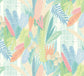 Glasshouse Wallpaper - Coral & Mint - Ohpopsi