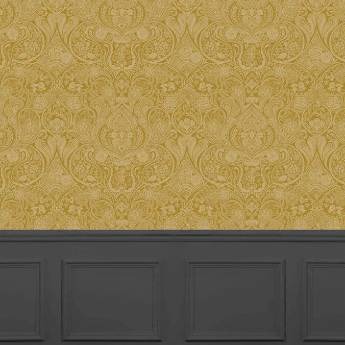 Galadriel Gold Wide-Width Room Wallpaper