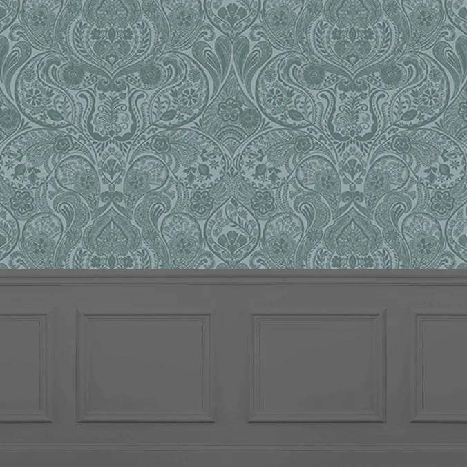 Galadriel Slate Wide-Width Room Wallpaper