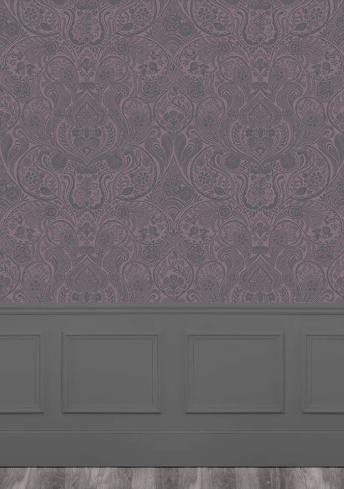 Galadriel Violet Wide-Width Room Wallpaper