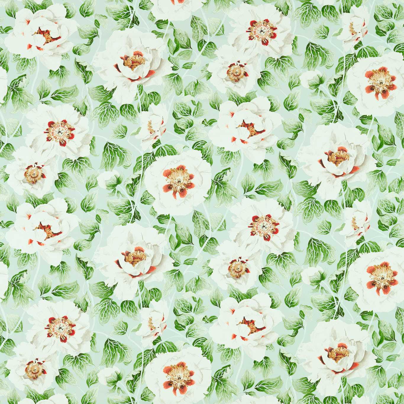 Florent Fabric - Seaglass/Clover/Rosehip