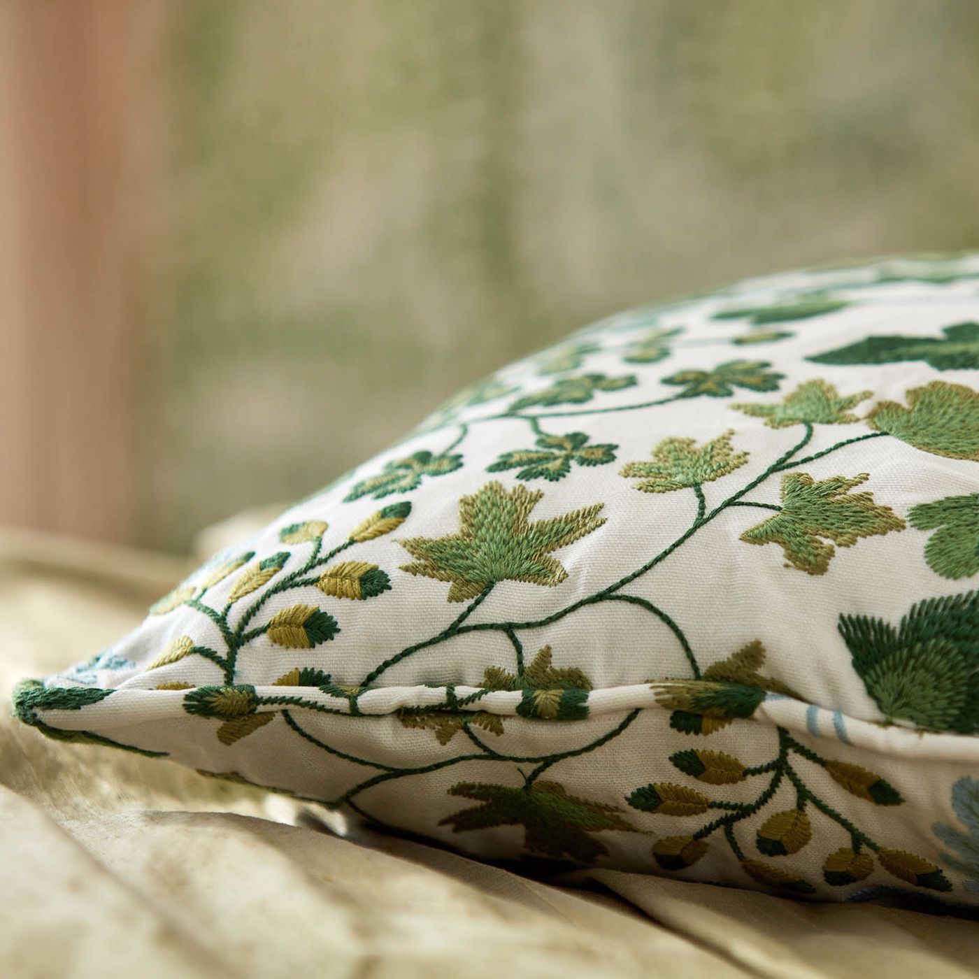 Onni Room Fabric - First Light/Clover