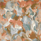 Foresta Wallpaper - Baked Terracotta/Cerulean