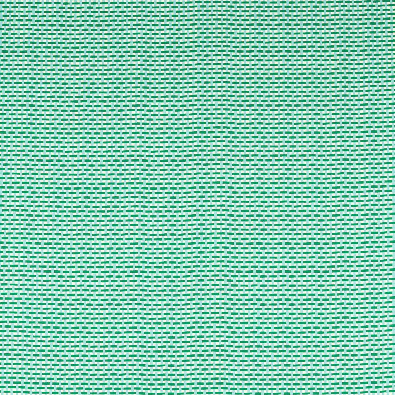 Basket Weave Fabric - Emerald/Aquamarine