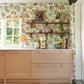 Woodland Floral Room Wallpaper - Peridot/Ruby/Pearl