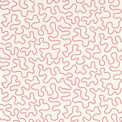 Wiggle Wallpaper - Carnelian/Rose Quartz