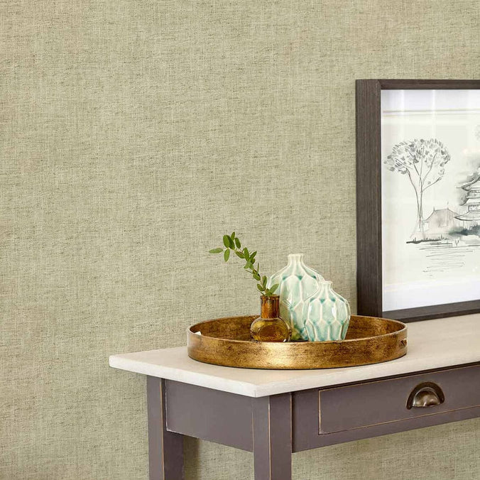 Helmsley Sage Wide-Width Room Wallpaper