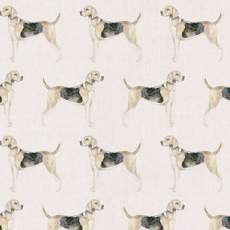 Hound Linen Wide-Width Wallpaper