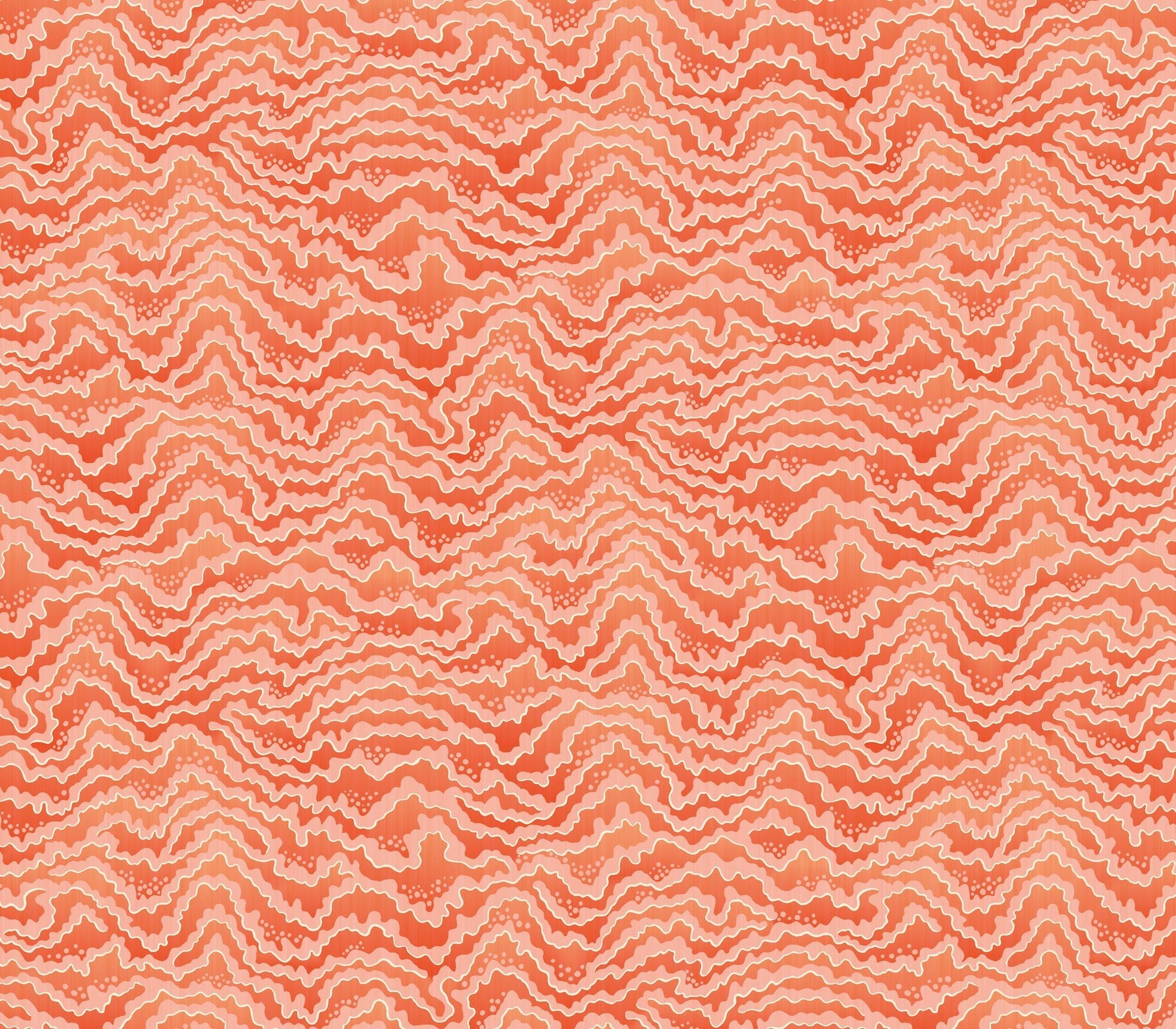 Contour Wallpaper - Pumpkin - Ohpopsi
