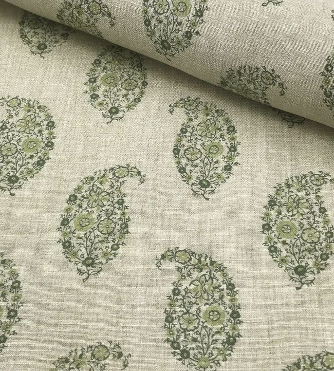 Jessamy Paisley Fabric - Green