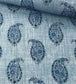 Jessamy Paisley Fabric - Blue