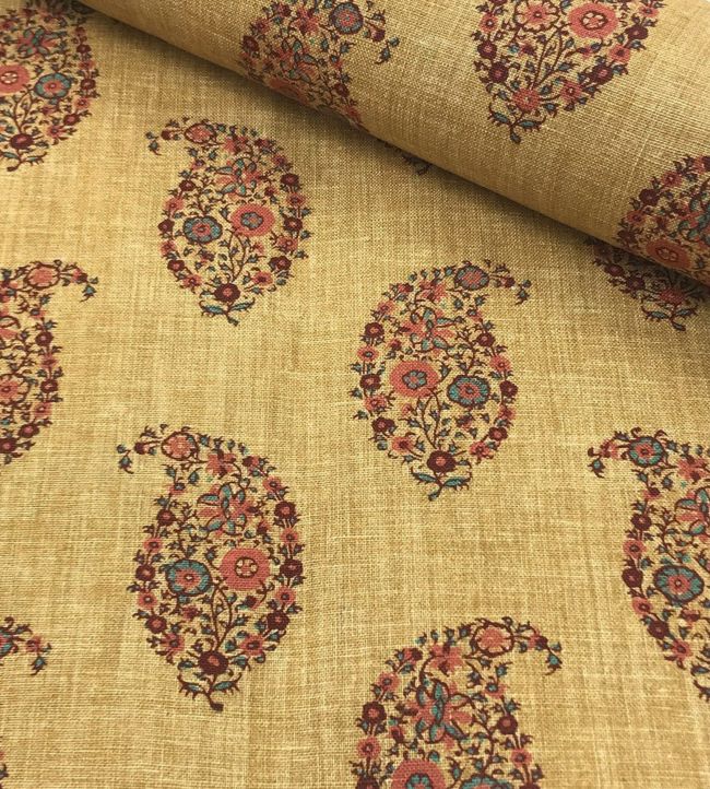 Jessamy Paisley Fabric - Sand