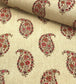 Jessamy Paisley Fabric - Sand