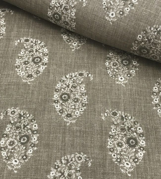 Jessamy Paisley Fabric - Gray