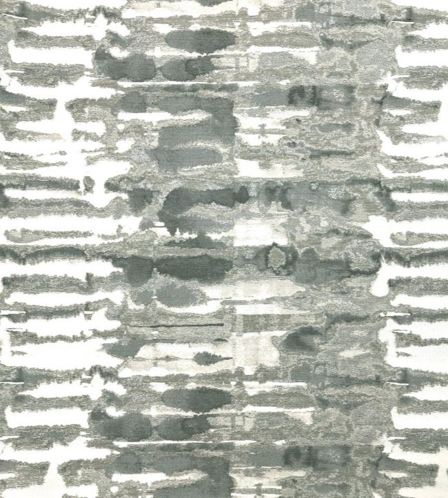 Ink Blot Fabric - Gray