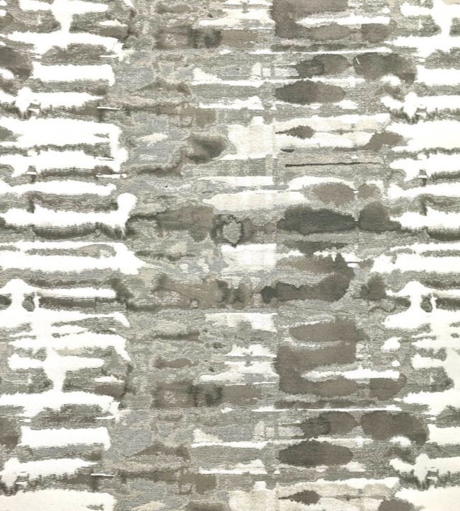 Ink Blot Fabric - Gray