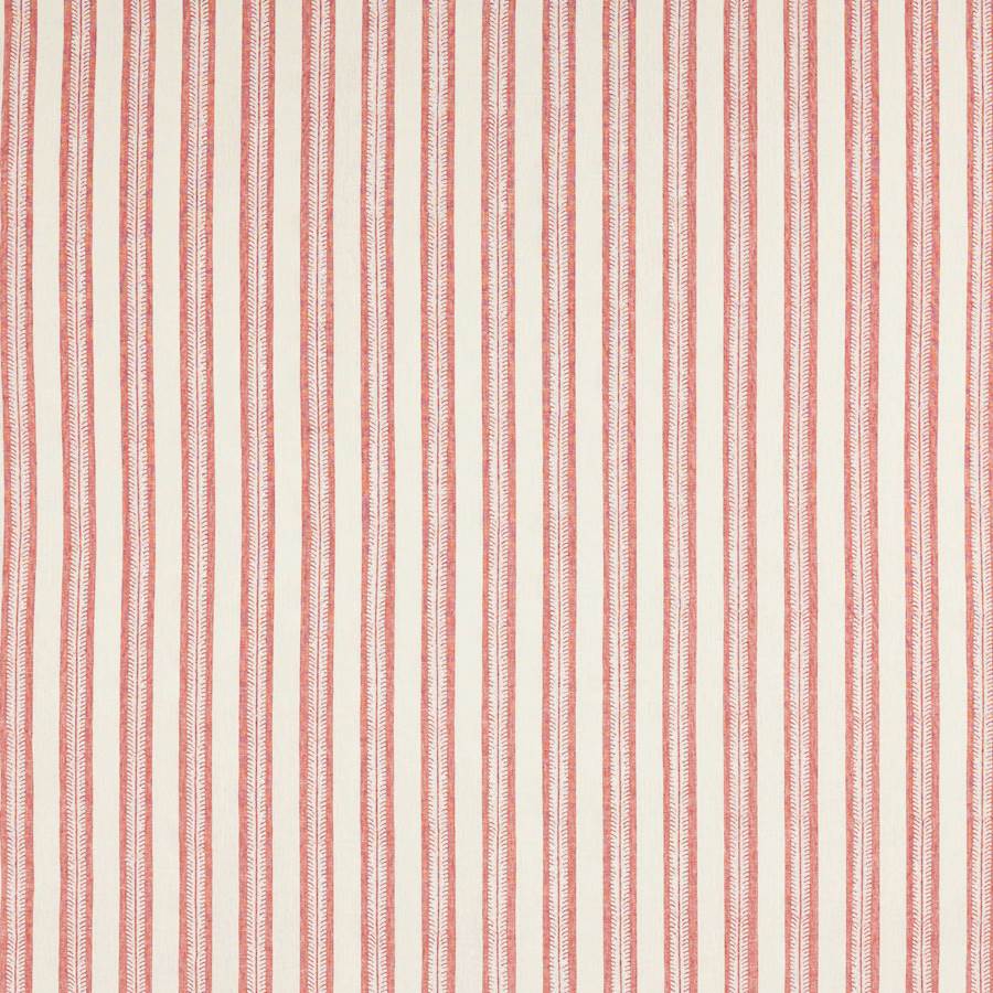 Innis Stripe Fabric - Red - Jane Churchill