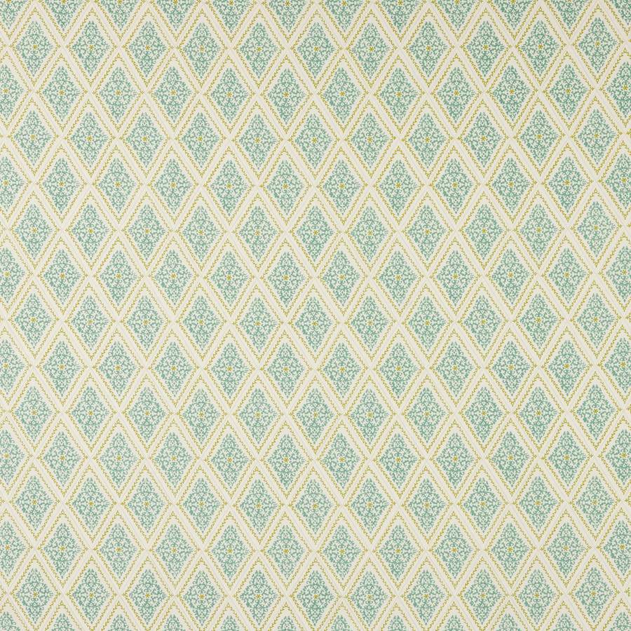 Zadie Fabric - Teal - Jane Churchill