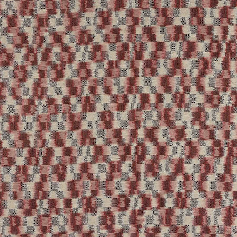 Durrel Fabric - Red - Jane Churchill