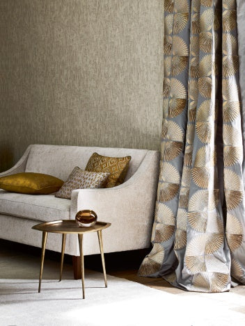 Dorado Wallpaper - Gray - Colefax & Fowler - Jane Churchill