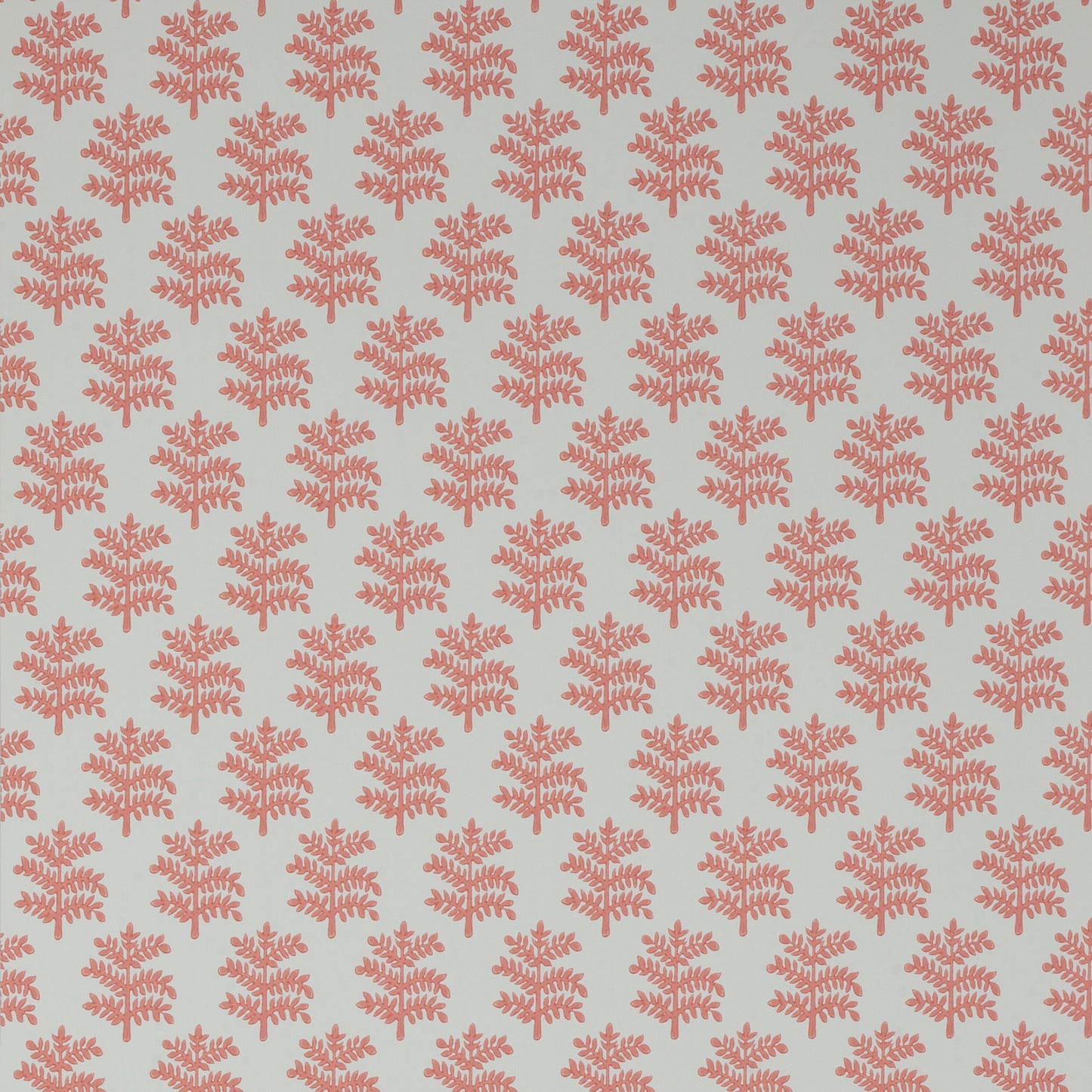 Rowan Wallpaper - Red - Colefax & Fowler - Jane Churchill