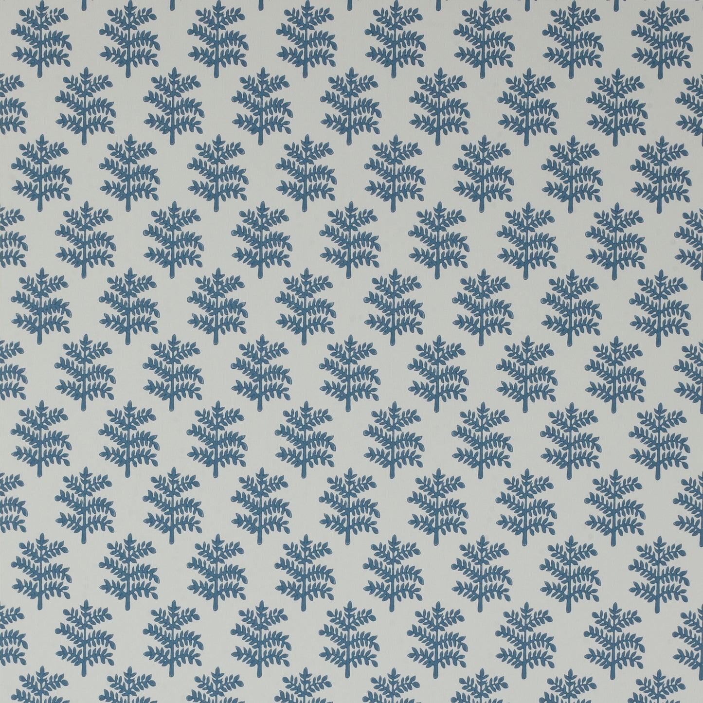 Rowan Wallpaper - Blue - Colefax & Fowler - Jane Churchill