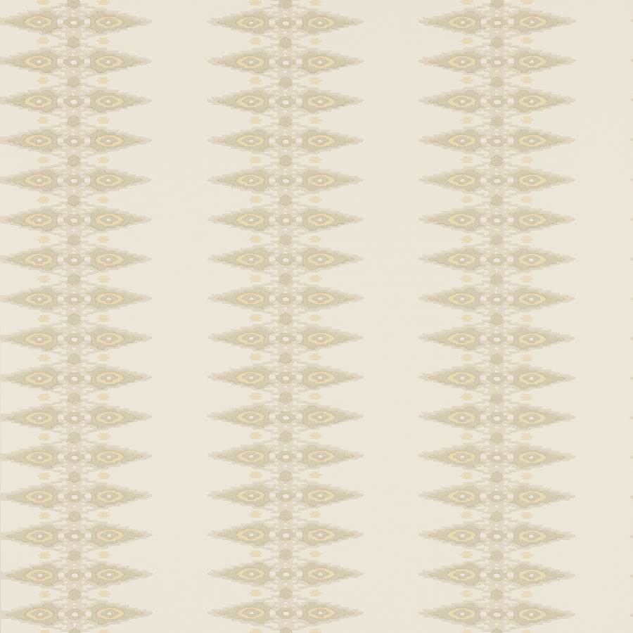 Priya Stripe Wallpaper - Cream - Jane Churchill